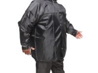Goodluck 100% waterproof Raincoat Big Size/Rainsuit/Rainwear for mens, sturdy, reusable, suited for plus size