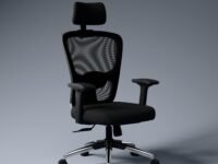 Green Soul Jupiter Superb | Ergonomic Mesh Office Chair for Work | 3 Year Warranty | Multi-Lock Synchro Tilt Recline Mechanism | 2D Armrest | Adjustable Lumbar | High Back | Black