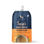 HUFT Sara's Chicken Blend Bone Broth for Dogs - 150 mL Each (Pack of 2), Natural Hydration & Nutrition Supplement | Suitable for All Life Stages | Ready-to-Serve Pet Food Topper
