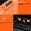 Harden Reinforced Plastic Tool Box with Transparent Accessories Storage Box and Isolation Tray (40 X 21X 19 cm) Professional - 520302