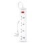 Honeywell 4 Outlet Extension Board with Master Switch, 6 Amps, 250V, 4 International Sockets, Pure Copper, 6 Advanced Safety Features, 2 Meter Power Cord, BIS Certified, 1 Year Warranty