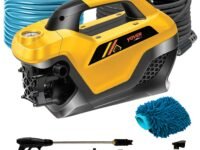 IBELL YO2800 High Pressure Washer, 2800W Induction Motor, 240 Bar Car Washer High Pressure Gun, 12 L/Min Flow, 8M Hose, Portable Pressure Washer for Car, Bike, Home & Outdoor Cleaning