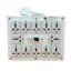 INDRICO PVC 2000W 12 Way Extension Board with Universal Sockets MCB and Long Wire (Pack of 1, White) (5 Meter Cable)