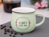 JCPL Donald Ceramic Milk & Coffee Mug, 330ml, 1 piece, ZS-DB-07