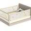 KidDough Bed Rail Guard for Kids Safety Bed Rail for Baby Safety (6.25ftX6ftX6.25ft, 3 Sides, Off-White)