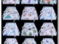 Kids Need Premium langots for new born 0-6 months (12 Pack) Super Soft Double Layered nappy Breathable cotton cloth nappies for new born baby essentials | NP2
