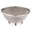 Kuber Industries Stainless Steel Double Mesh Fruits/Vegetable Basket Strainer Set of 1 Pc (Code-Vb25),Silver,Standard,Sfb25, 35 x 28 x 10 Centimeters