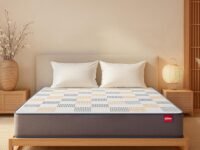 Kurlon Dual 6 Inch Mattress | King Size Bed Mattress | Non Static Comfortable | Dual Comfort Support | Smooth Fabric | Hypoallergenic | Reversible | Soft & Firm | 78x72x6 | 10 Years Warranty