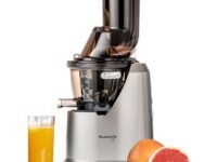 Kuvings B1700 Dark Silver Cold Press Juicer for Home, All-in-1 Juicer for Fruits, Vegetables & Nut Milk, Patented JMCS Technology for 10% More Juice, Easy to Clean & Assemble, 12 Yrs Warranty (Motor)