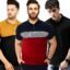 LEOTUDE Men's Matty Regular Fit Half Sleeve Polo T-Shirt Combo (Pack of 3)