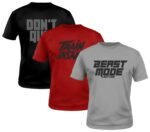 LEOTUDE Regular Fit Half Sleeve Round Neck Cottonblend Tshirt for Men's Combo (Pack of 3)