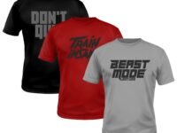 LEOTUDE Regular Fit Half Sleeve Round Neck Cottonblend Tshirt for Men's Combo (Pack of 3)