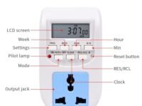 LEYDEN® AL-06, 220VAC, 10A Digital Timer Plug Socket Switch Controller, 16 Program Per Day Clock Time Based Timer Plug Socket