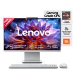Lenovo Ideacentre AIO AMD Ryzen 5 7535HS 23.8" FHD IPS All-in-One Desktop(8GB RAM/512GB SSD/Win11/Microsoft 365 Basic + Office 2024/3Wx2 Speakers/5MP + IR Camera/Wireless Keyboard & Mouse), F0HR00BCIN