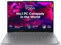 Lenovo Yoga Slim 7, Intel Core Ultra 5 125H, 16GB RAM, 512GB SSD, AI PC, WUXGA-OLED, 14"/35.5cm, Windows 11, Microsoft 365 Basic + Office 2024, Grey, 1.39Kg, 83CV00DFIN, AI Powered Laptop