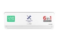 Lloyd 0.8 Ton 3 Star Inverter Split AC (6 in 1 Convertible, Cools Up To 52°C, Smart 4 Way Air Swing, Turbo Cool, Installation Check, 100% Copper, White with Silver Deco Strip, GLS09I3FOASR)
