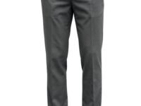Louis Philippe Men's Regular Fit Everyday Smart Wear Comfort Stretch Work Ready Solid Formal Trouser