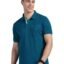 Lux Cozi Men's Half Sleeve Soild Casual Regular Fit T-Shirt with Chest Pocket | Polo Tshirt for Men