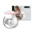 MISK Wearable Electric Breast Pump For Feeding Mothers, 4 Modes & 12 Levels, Automatic & Digital Screen, Rechargeable 1200 mAh battery, 210 ML Milk cup, Compact Portable & Skin friendly BPA Free