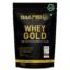 NAKPRO NUTRITION Gold Whey Protein Concentrate & Isolate 1kg Vanilla flavour | 25.5g Protein, Trustified Certified