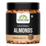 Nature Prime 100% Natural And Premium California Almond 1 Kg|Quality Badam Giri|- Almonds - Rich In Protein And Increase Stamina|Real Nuts|Whole Natural Badam Dry Fruits, Pack of 1