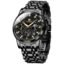 OLEVS Mens Watches Chronograph Diamond Quartz Date Calendar Moon Phase Luxury Two Tone Stainless Steel Waterproof Luminous Business Wrist Watch