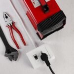 Ocko Extension Board | Single 20Amp Socket & 16Amp MCB Switch, 16 Amp 3 Pin Plug Heavy Duty MCB Enclosure | 2.5 mm & 5 Meter Long Cable for Refrigerator, AC, E-Vehicle Charger (Pack of 1, White)