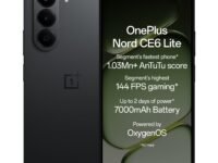 OnePlus Nord CE6 Lite | 6GB+128GB | Hyper Black | Segment's Fastest Dimensity 7400 Apex Processor | 7000mAh Battery | Segment's Highest 144Hz Refresh Rate | 50MP Main Camera, 4K Video Recording