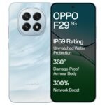 Oppo F29 5G (Glacier Blue, 8GB RAM, 256GB Storage) with No Cost EMI/Additional Exchange Offers