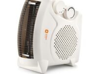 Orient Electric Areva Portable Room Heater | 2000W | Two Heating Modes | Advanced Overheat Protection | Horizontal & Vertical Mount | 1-year replacement warranty by Orient | White