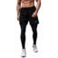 PROSHARX 2 in 1 Active Dual Pants | Men's 2 in 1 Running Pants, Gym Workout Compression Pants for Men Training Athletic Pants