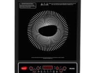 Pigeon by Stovekraft Cruise 1800 watt Induction Cooktop With Crystal Glass,7 Segments LED Display, Auto Switch Off - Black
