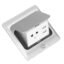Pop Up Desk Socket Built In Floor Socket IP40 Protection US Standard For Home Office Desk