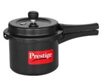 Prestige 3 Litre Hard Anodised Popular Svachh Outerlid Pressure Cooker|Deep Lid for spillage Control|Gas compatible|Gasket Release System|Metallic Safety Plug|5 years warranty|ISI Certified