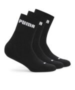 Puma Unisex 3-Pair Sports Socks Quarter Length