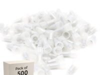Robustt CE-2 Connector (Pack of 500) | Closed End Wire Cap Connector | Insulation Desgin | Durable and Reliable | Versatile Solution for Multiple Applications