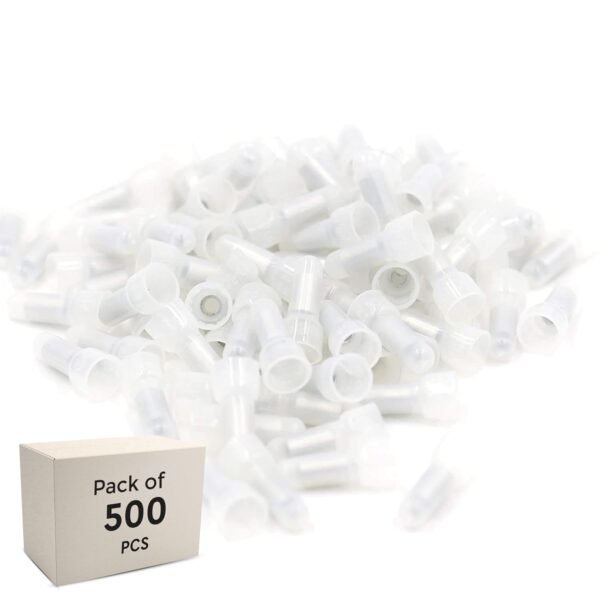 Robustt CE-2 Connector (Pack of 500) | Closed End Wire Cap Connector | Insulation Desgin | Durable and Reliable | Versatile Solution for Multiple Applications