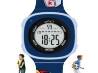 SPIKY Digital Sports Watch for Kids | Multifunctional, Luminous Display, Alarm | Water Resistant & Printed Silicone Strap | Best Birthday Gift Wrist Watches for Girls & Boys | Age 2-14 yrs