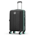 Safari Medium Thorium Neo 8 Wheels 66 Cm Check-in Trolley Bag Hard Case Polycarbonate 360 Degree Wheeling System Luggage, Trolley Bags for Travel, Suitcase for Travel, Black