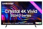 Samsung 108 cm (43 inches) 4K Ultra HD Smart LED TV UA43DUE70BKLXL (Black)