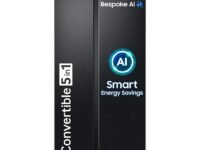 Samsung 653 L, 3 Star, Frost Free, Double Door, Convertible 5-in-1 Digital Inverter, Side By Side AI Enabled Smart Refrigerator with WiFi (RS76CG8003B1HL, Black Matte/Black DOI)