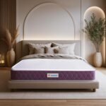 Sleepwell Orthopedic 6 Inch Mattress | Queen Size Bed Mattress | Pressure Relief & Spine Care | Knitted & Medium Firm | Air Mesh Fabric | Anti Allergic | Sleep Ease | 78x60x6 | 10 Years Warranty