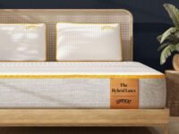 SleepyCat Latex Mattress | 10 Years Warranty | Firm, Orthopedic 6-inch Hybrid Mattress with Pinhole Tech Latex & Memory Foam Layers | 5-Zone Support & Hypoallergenic Cover (King-78x72x6 Inch)