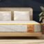 SleepyCat Latex Mattress | 10 Years Warranty | Firm, Orthopedic 6-inch Hybrid Mattress with Pinhole Tech Latex & Memory Foam Layers | 5-Zone Support & Hypoallergenic Cover (King-78x72x6 Inch)