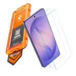 Spigen AlignMaster S Tempered Glass Screen Protector Guard for Galaxy S26 [2 Pack]