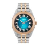 TIMEX Analog Watch for Men Available in Multicolor Dial & Silver Stainless Steel Bracelet Band - Water Resistant Wrist Watches