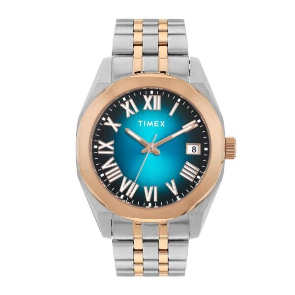 TIMEX Analog Watch for Men Available in Multicolor Dial & Silver Stainless Steel Bracelet Band - Water Resistant Wrist Watches
