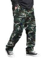 TOPLOT Men's Cargo Pant | Camouflage Design| Multi-Pocket Utility Style | Durable Construction | Comfortable Fit Wear | Functional Everyday Use | Easy Movement Design | Casual, Outdoor & Travel (5236)