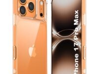 TheGiftKart Crystal Clear Back Cover Case for iPhone 17 Pro Max | 360 Degree Protection | Shock Proof Design | Transparent Back Cover Case for iPhone 17 Pro Max (PC & TPU, Transparent Bumper)