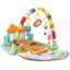 ToyMagic Musical Playmat Gym|Fitness Mat with Hanging Rattles|Kick & Play Keyboard with Animal Sounds|Multi Function Piano with Waterproof Mat|Best Birthday Gift for Newborn Baby|Made in India